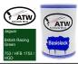 Preview: Jaguar, British Racing Green, 753 / HFB 1753 / HGD: 500ml Lackdose, von ATW Autoteile West.